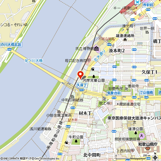ミスタータイヤマンヤマサキ付近の地図